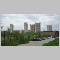 Fiera District Towers in Bologna, Italy, photo Kalel77, Wikipedia.jpg
